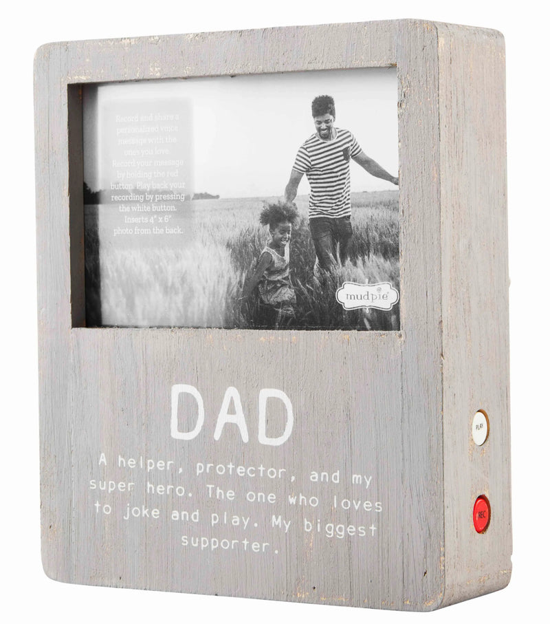 Dad Voice Recorded Picture Frame Mud Pie-Mud Pie-Sissy Boutique