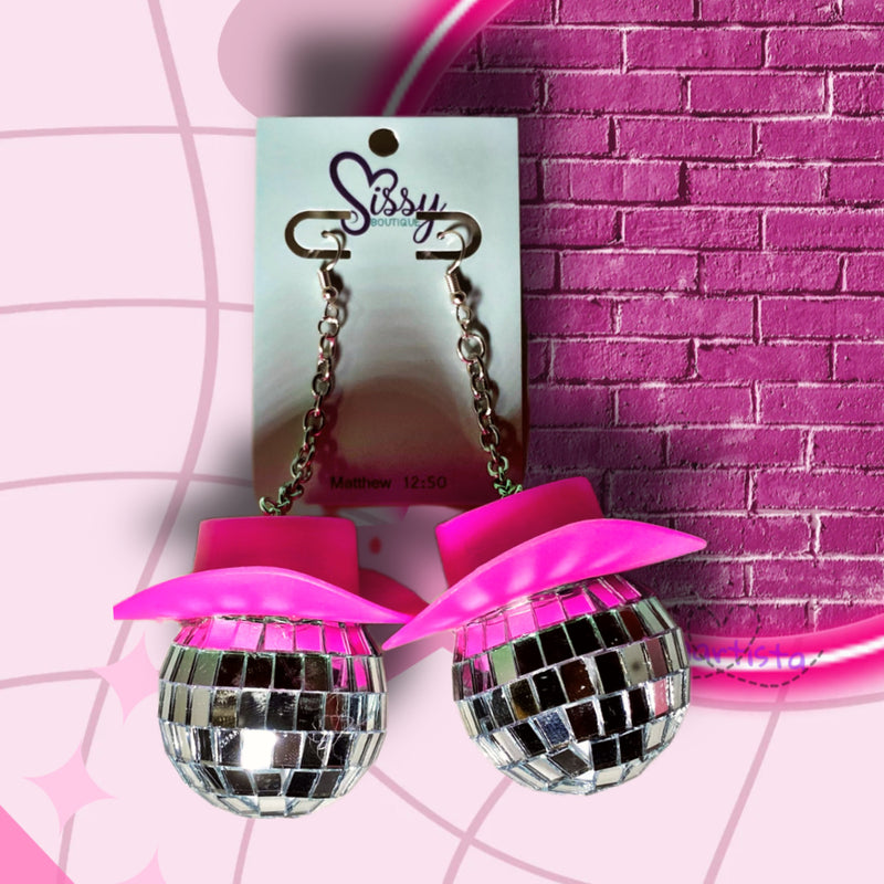 DISCO COWBOY EARRINGS-Sissy Boutique-Sissy Boutique