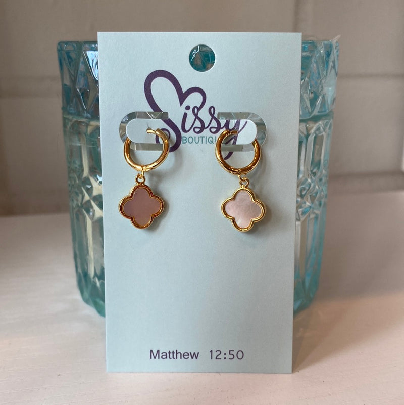 CLOVER EARRINGS-Sissy Boutique-Sissy Boutique