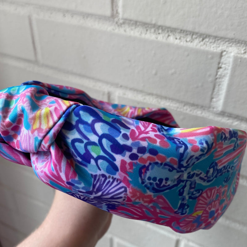 PAISLEY HEADBAND WITH KNOT DETAILING-Sissy Boutique-Sissy Boutique
