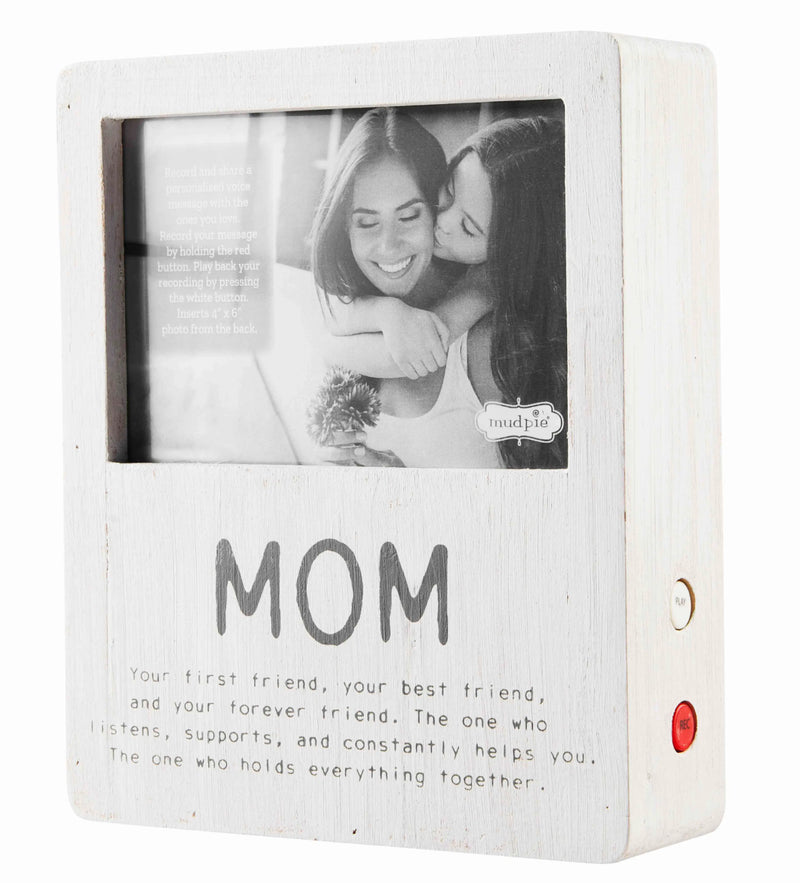 MOM VOICE RECORDED PICTURE FRAME MUD PIE-Mud Pie-Sissy Boutique