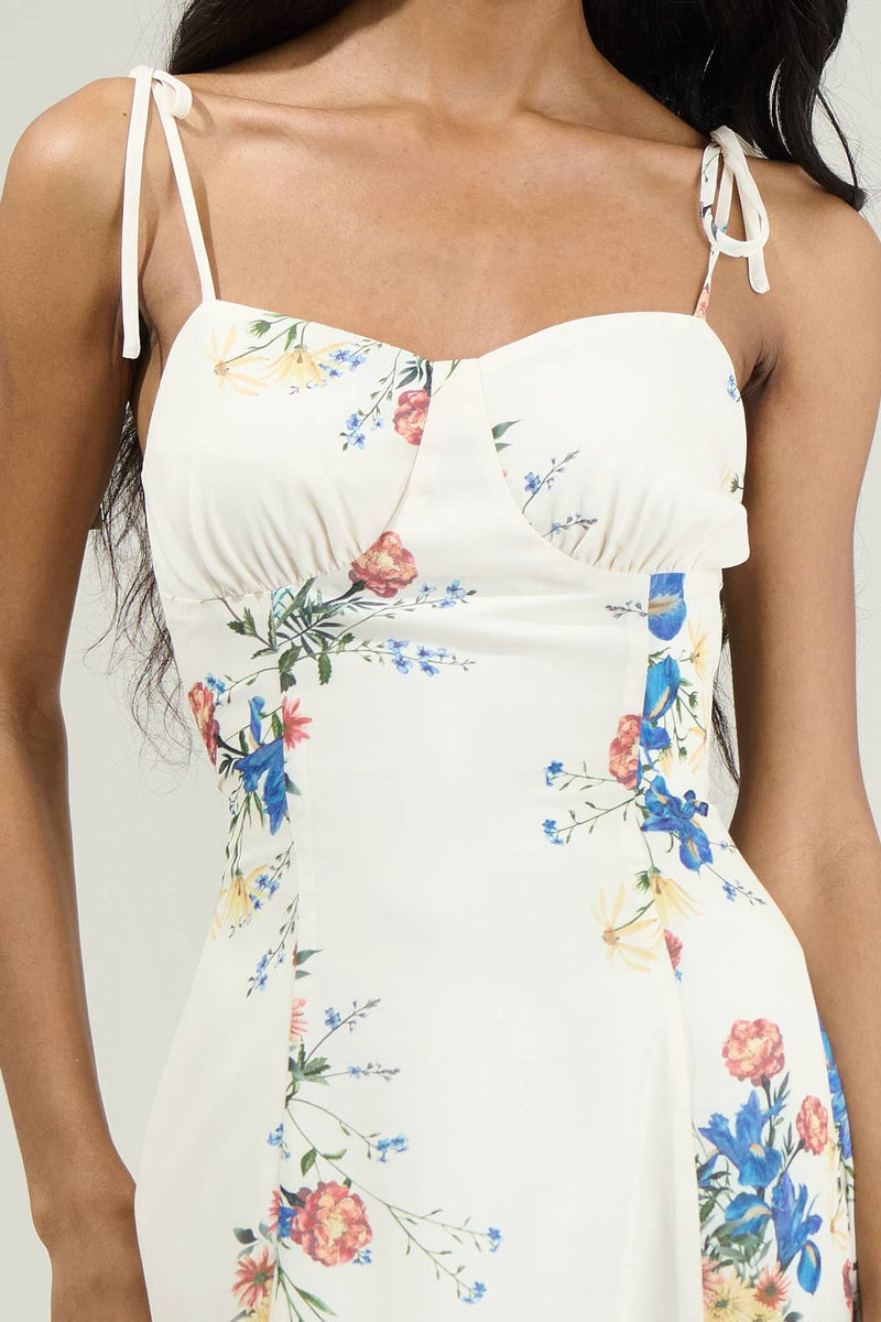 jacinta mini dress Jacinta White Floral Mini Dress