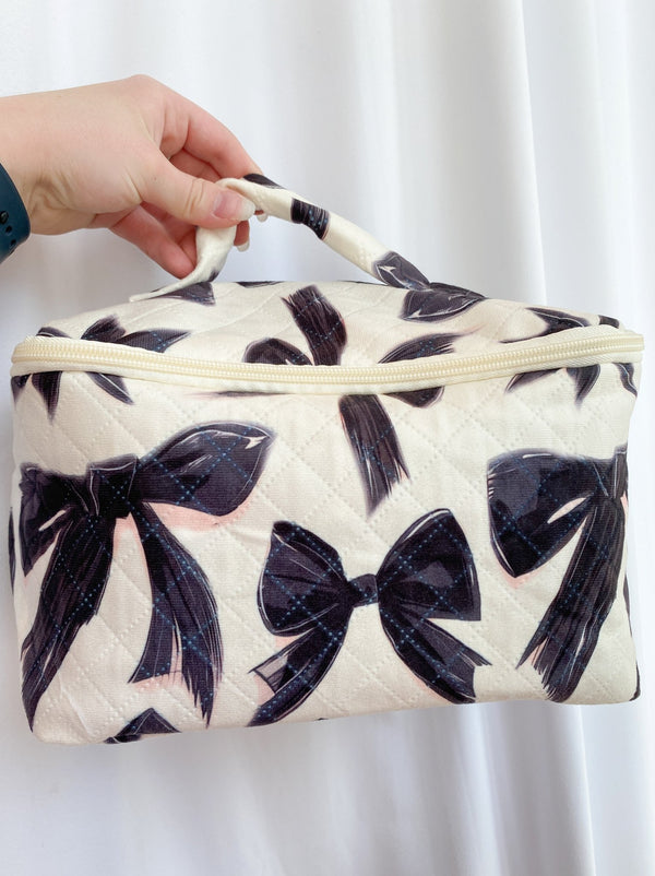Large Bow Makeup Bag | Sissy Boutique