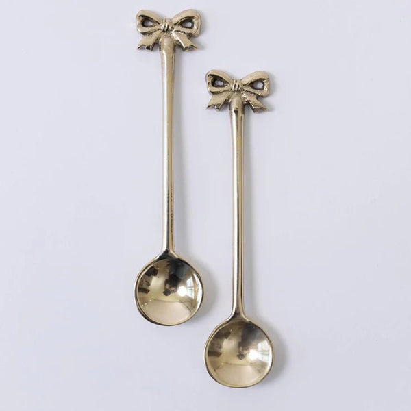 Mary Square Bows Dip Spoon Set | Sissy Boutique