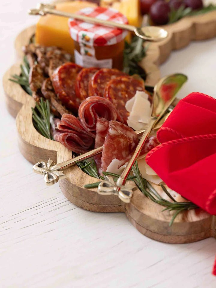 Mary Square Cheese Knife Set Bow | Sissy Boutique