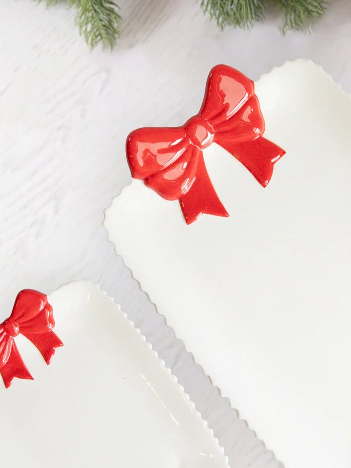 Mary Square Platter Bow | Sissy Boutique