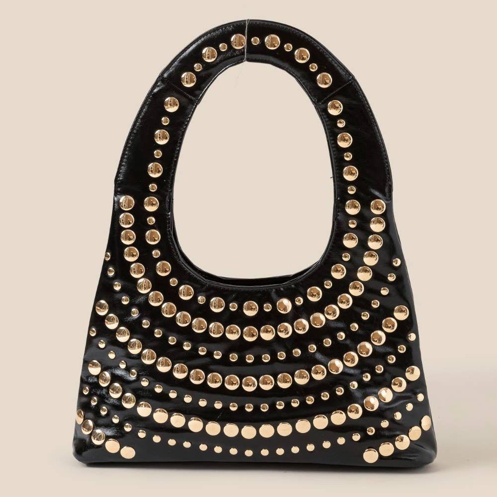 Multi Rivet Shoulder Bag | Anarchy Street