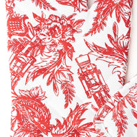 Nutcracker Toile Oven Mitt Set | 8 Oak Lane