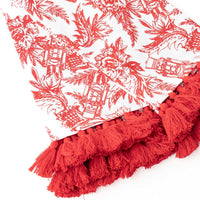 Nutcracker Toile Tassel Kitchen Towel Set | 8 Oak Lane