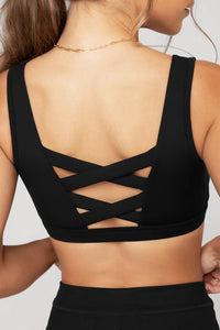 POPFLEX BLACK CORSET BRA | Popflex