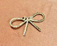 Silver Rhinestone Bow Pin/Brooch | Sissy Boutique