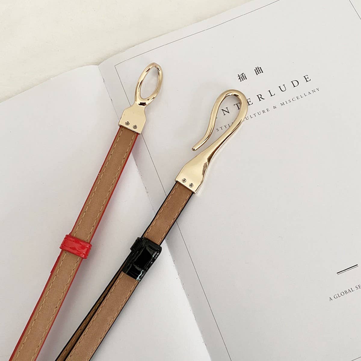 SIMPLE AND VERSATILE THIN BELT | ACCITY