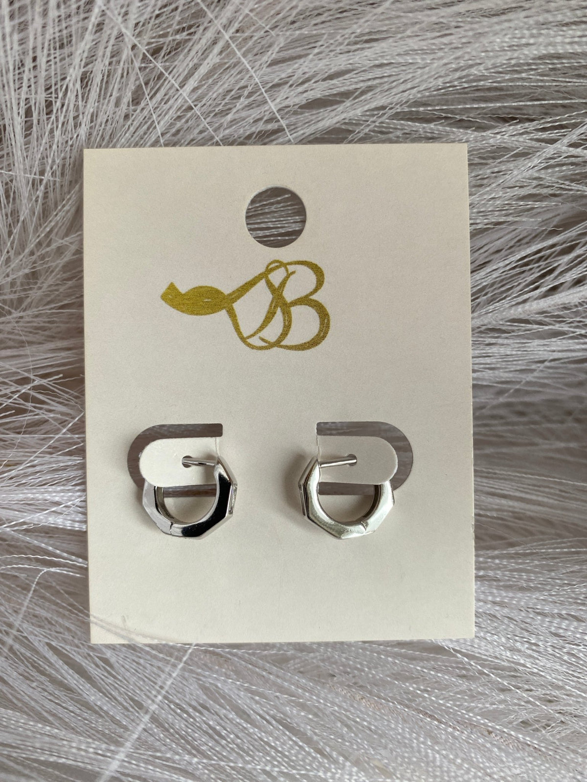 Small 925 Silver Hinged Thick Hoop Earrings | Kym Imports