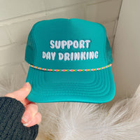 Support Day Drinking Foam Trucker | Pierce + Pine