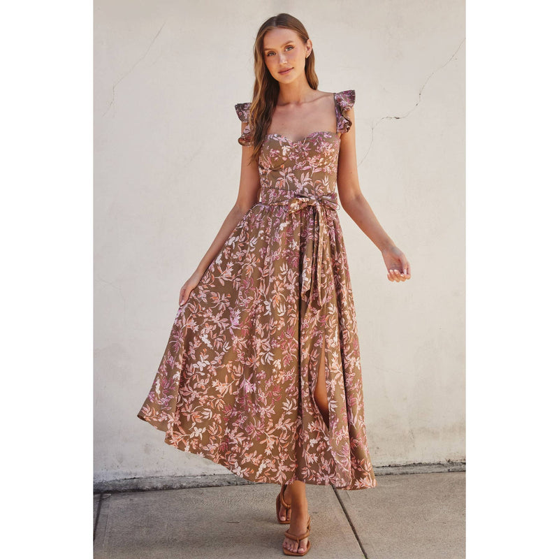 corset top midi dress Corset Dress Isla – Gaâla