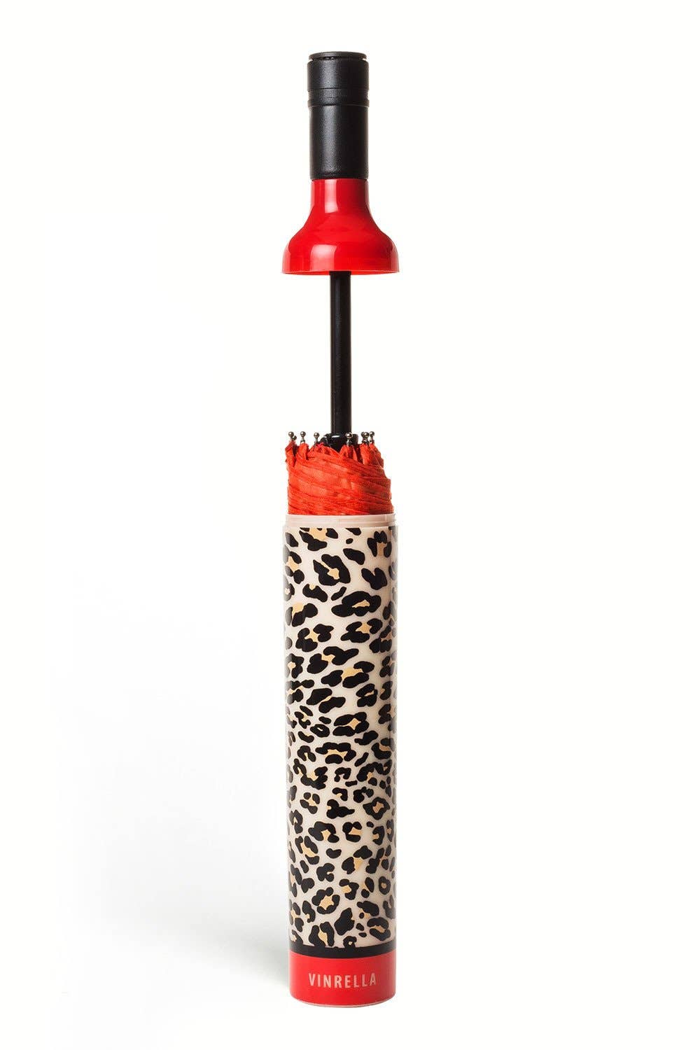 Vinrella - Leopard Print Bottle Umbrella | Vinrella