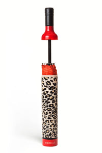 Vinrella - Leopard Print Bottle Umbrella | Vinrella