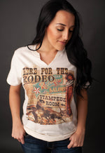 GINA HERE FOR THE RODEO TEE-Gina Tees-Sissy Boutique