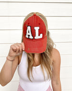 Judith March Red AL Jersey State Hat Judith March