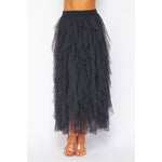 BLACK TULLE RUFFLE SKIRT-ITSSY-Sissy Boutique