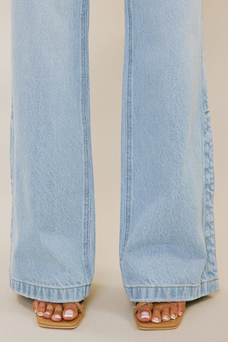 90S ULTRA HIGH RISE FLARE - KAN CAN | Kan Can