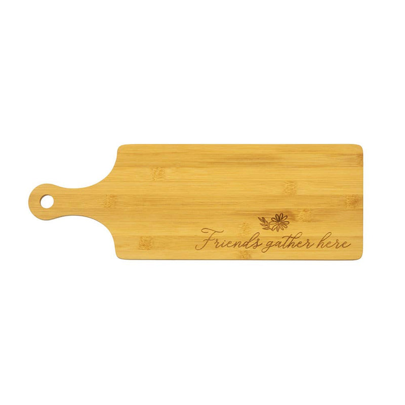FRIENDS GATHER HERE CHARCUTERIE BOARD - LG-Shannon Road Gifts-Sissy Boutique