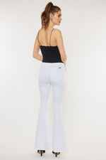 Palladia Mid Rise Flare Jeans (Petite) Sissy Boutique