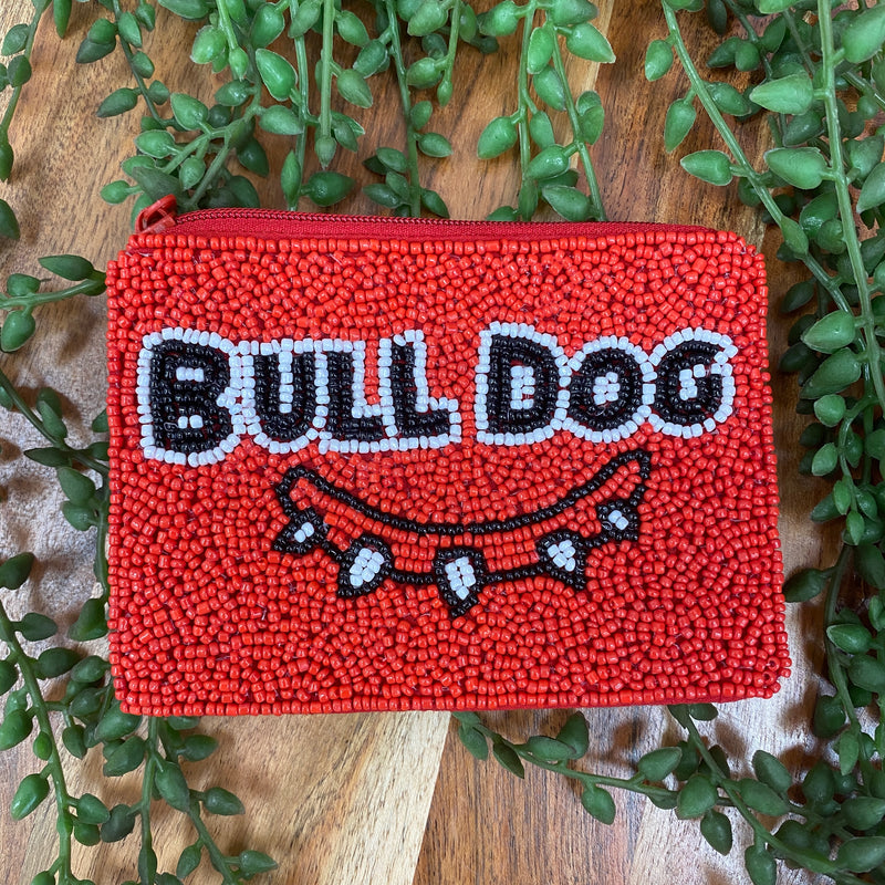 BullDog Beaded Coin Patch Sissy Boutique