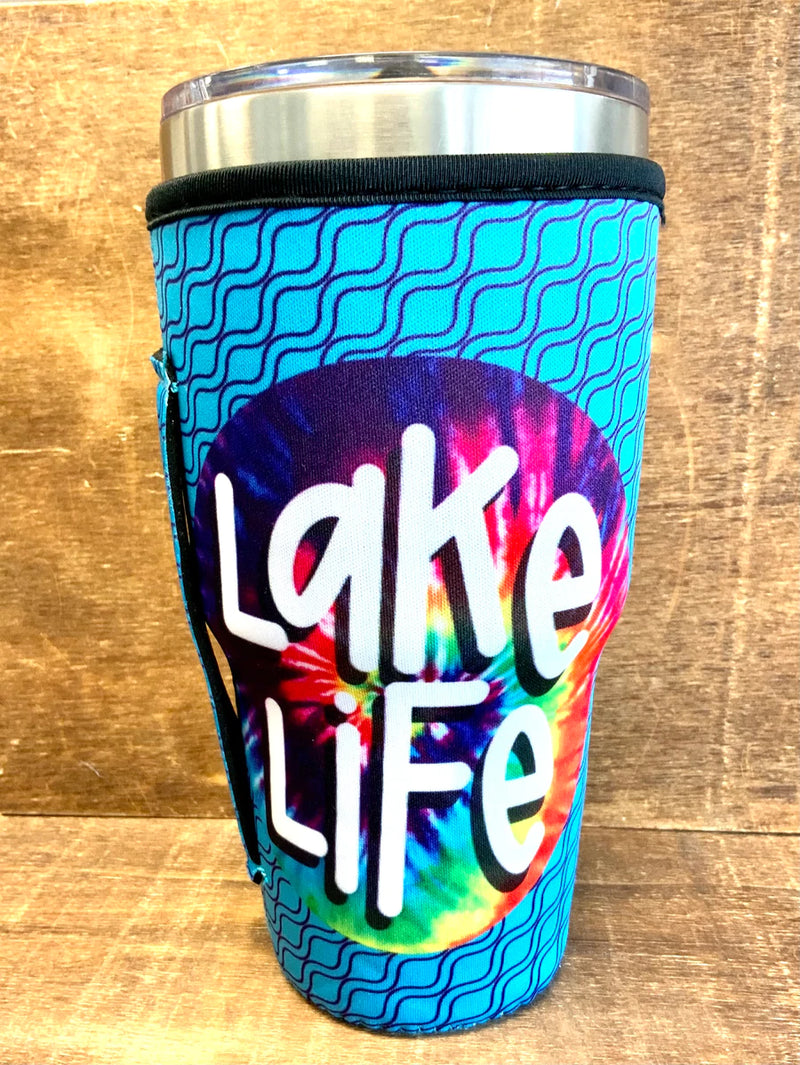 Lake Life 30 oz. Cup Cover with Handle Sissy Boutique