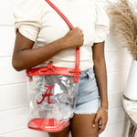 Alabama Clear Bucket Bag Sissy Boutique